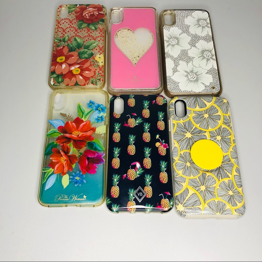 Lot of 6 iPhone XS Max cases